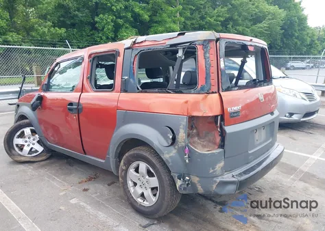 2004 Honda Element Ex from USA, damaged, VIN 5J6YH28504L012803